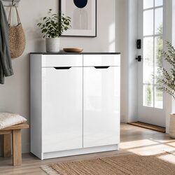 Space-Saving Shoe Storage Cabinet for a Neat Home