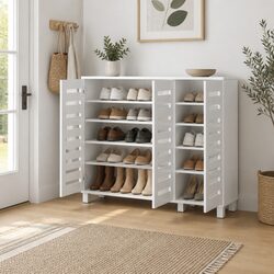 Organize Your Shoes with This Stylish 5-Tier Cabinet