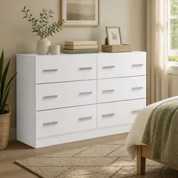 Enhance Your Space with a 6 Drawer Lowboy Dresser