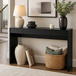 Black Console Table for a Modern Lifestyle