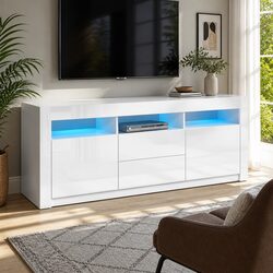 Transform Your Living Room with this 160cm Entertainment Unit