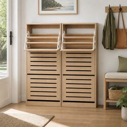 Stylish Shoe Storage Organiser Set for Your Hallway