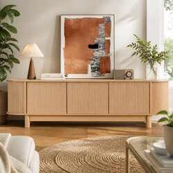Enhance Your Living Room with an Oak Storage Cabinet