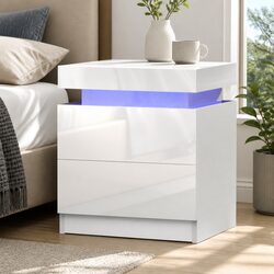 Enhance Your Bedroom with a Stylish LED Bedside Table