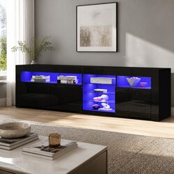 Elevate Your Space with This Stylish LED TV Cabinet