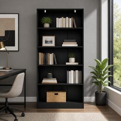 Elevate Your Space with a Stylish 5-Tier Bookshelf