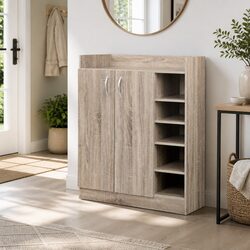 Shoe Storage Cabinet for an Organized Space
