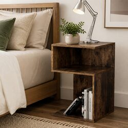 Enhance Your Space with a Natural Wood Bedside Table