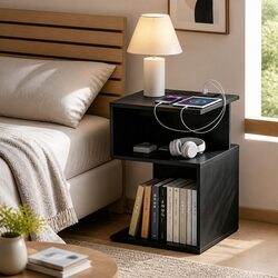 Enhance Your Bedroom with this Elegant Bedside Table