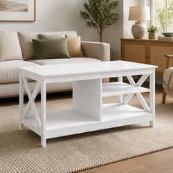 Elevate Your Living Room with a 3-Tier Coffee Table