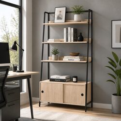 Transform Your Space with a 5 Tier Oak Bookshelf