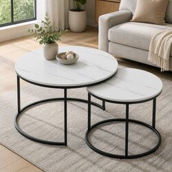 Nesting Coffee Tables for a Chic Living Space