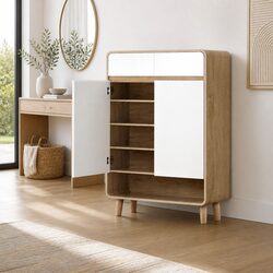 Maximize Your Hallway Space with a Stylish Shoe Cabinet