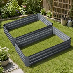 Stylish Raised Garden Beds for Your Garden - Set of 2