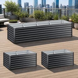 Enhance Your Space with This Stylish Raised Garden Bed Kit