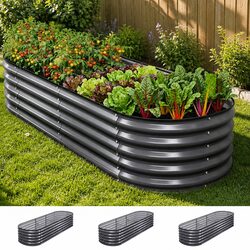 Elevate Your Garden with This 3-Piece Planter Set