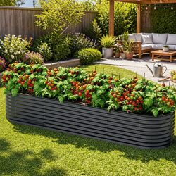 Oval Planter Box for Your Home Garden 320x80x56cm