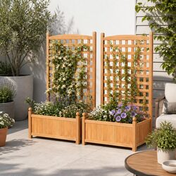 Elevate Your Gardening Space with This Beautiful Planter Box
