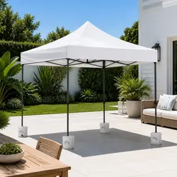 3x3m White Pop Up Gazebo for Perfect Outdoor Spaces