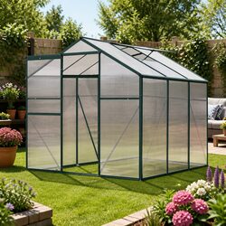 Enhance Your Garden with a 1.9x1.9x1.83M Greenhouse