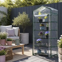 Mini Greenhouse with 5 Shelves for Your Garden Space