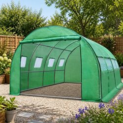 Enhance Your Garden with a 4x3x2M Walk-In Greenhouse