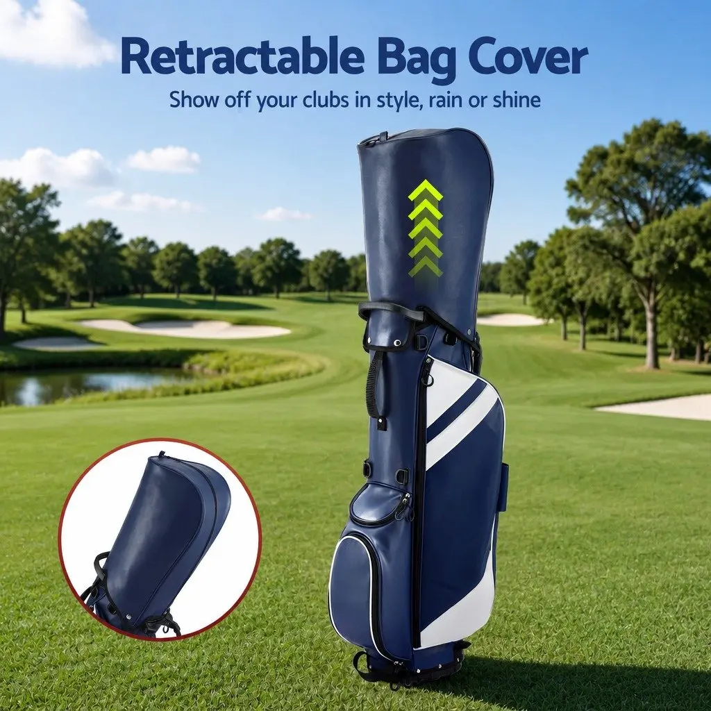 Golf Stand Bag Lightweight Dual Strap Independent Club Divider