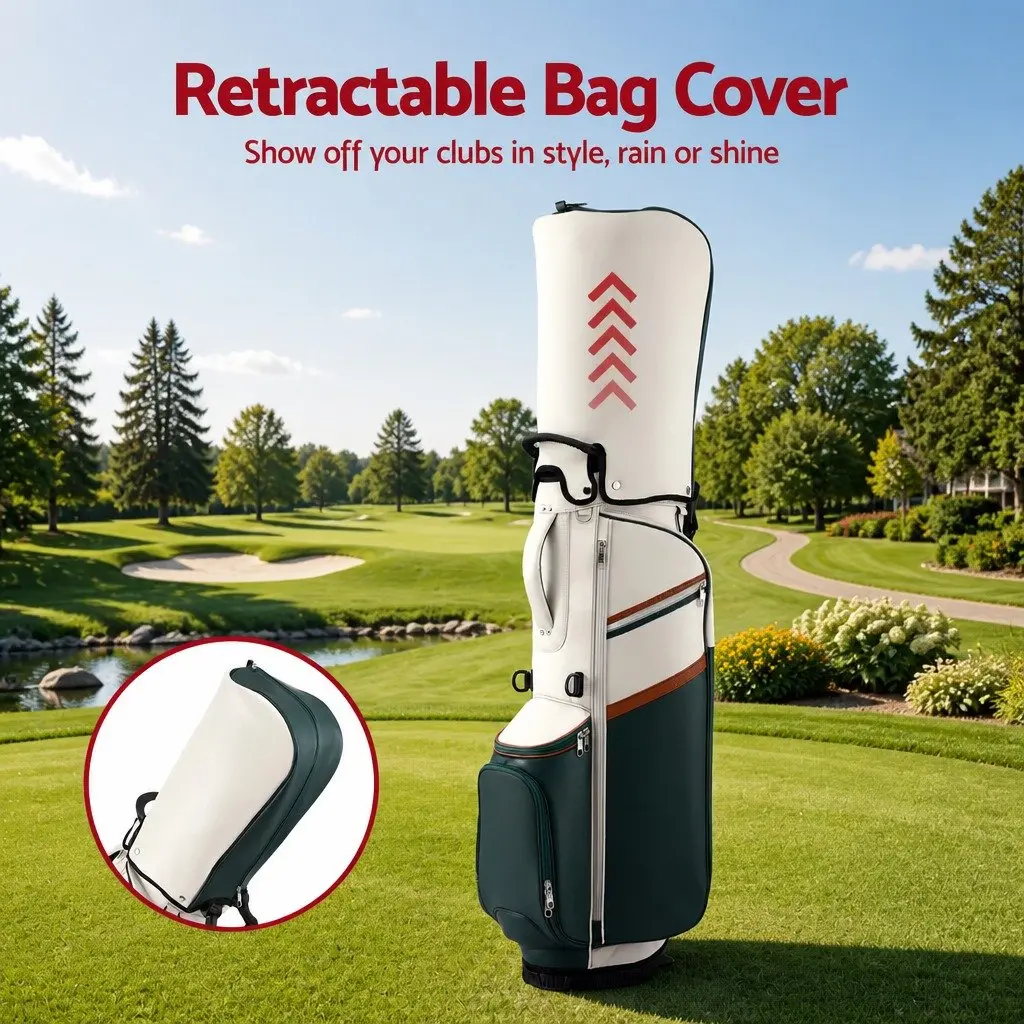 Golf Stand Bag Lightweight Dual Strap Independent Club Divider