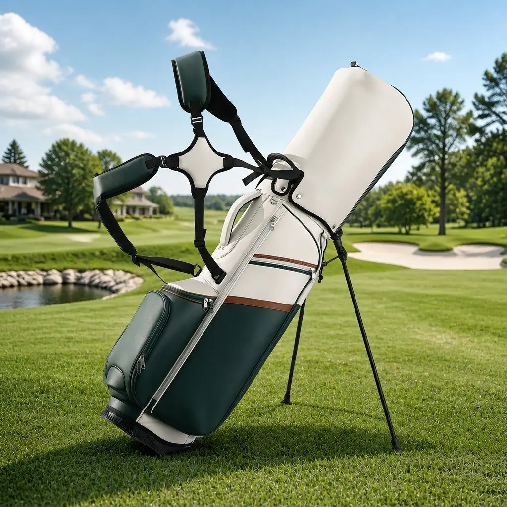Golf Stand Bag Lightweight Dual Strap Independent Club Divider