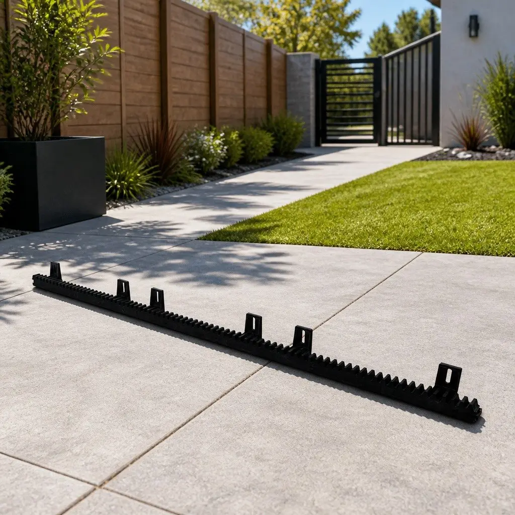 Sliding Gate Opener Rack Rail Kit 4 Piece Heavy Duty Nylon Reinforced Steel Core