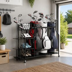 Optimize Your Golf Space with a Stylish Storage Rack