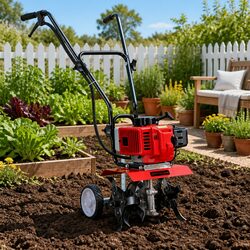 Enhance Your Garden with the 65cc Petrol Rototiller