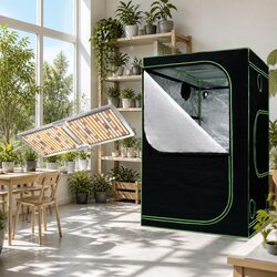 Indoor Hydroponics Grow Tent Kit with 220W Full Spectrum Light