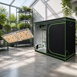 Elevate Your Indoor Garden with Grow Tent Light Kit 240x120x200cm