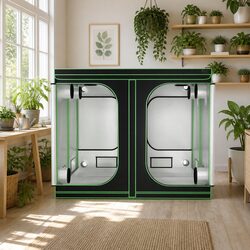 Versatile Grow Tent Kit 240x240x200cm for Indoor Gardens