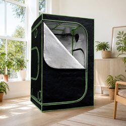 Indoor Plant Growing Room 90x90x180cm System Kit