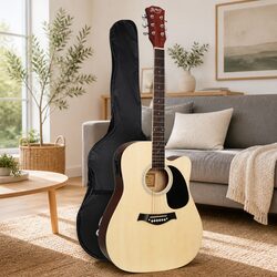 Elevate Your Space with a 41 Inch Acoustic Guitar