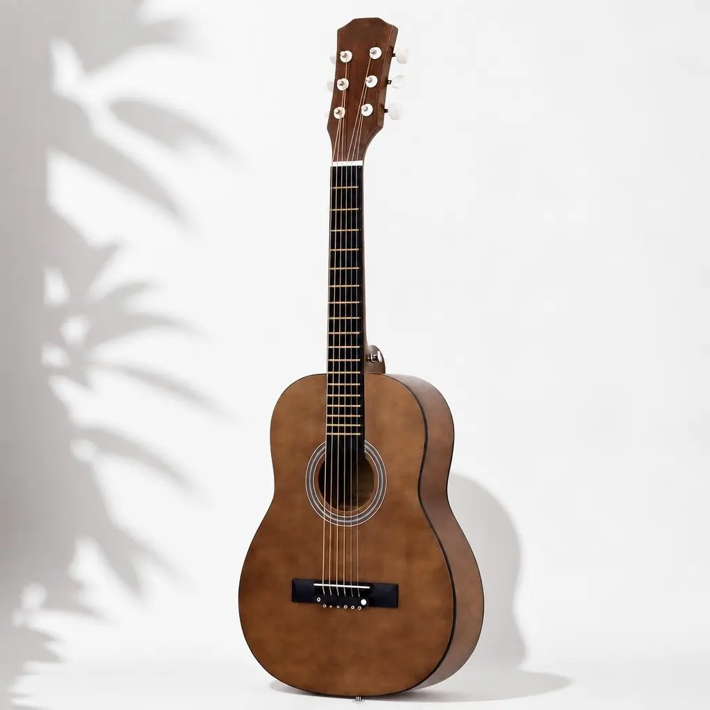 31 Inch Acoustic Guitar Compact Beginner Steel String with Gig Bag