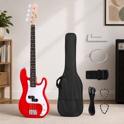 Enhance Your Space with a 47 Inch Red Electric Guitar