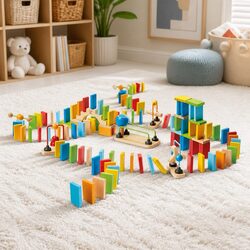 Dynamo Dominoes Set 107pc - Enhance Your Play Space