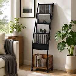 Elevate Your Space with a 4-Tier Record Stand
