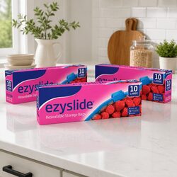 Organise Your Pantry with Large Slide Closure Bags 10pk x3