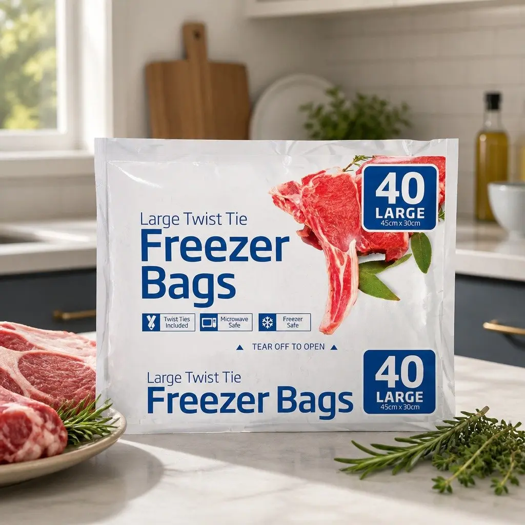Large Tear-Off Freezer Bags