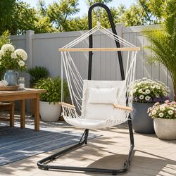 Stylish Hammock Chair Set for Indoor and Outdoor Bliss