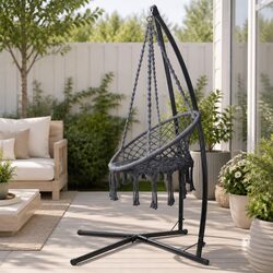 Create a Relaxing Space with Our Hammock Chair Set