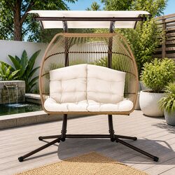 Enhance Your Outdoor Space with the Hanging Egg Pod Chair