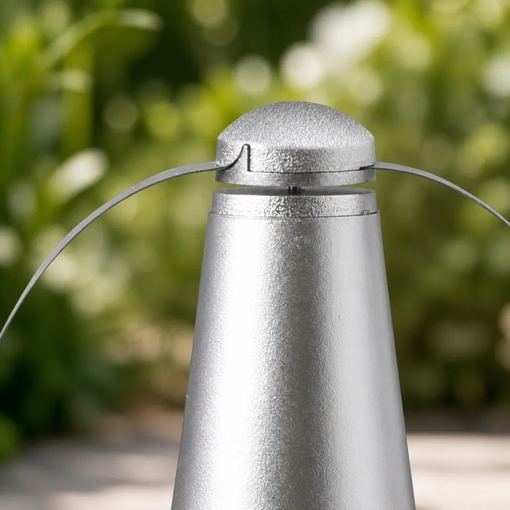 Fly Repellent Fan 24cm Chemical-Free Outdoor Insect Deterrent Lightweight Portable USB Powered