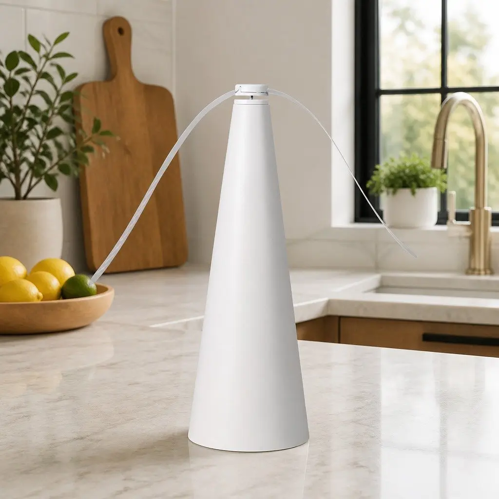 Fly Repellent Fan Cordless Battery Operated Portable Kitchen Garden Home Food