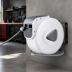 Enhance Your Workshop with a 10m Auto Rewind Air Hose Reel
