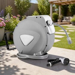 Enhance Your Garden with the 10M Automatic Hose Reel